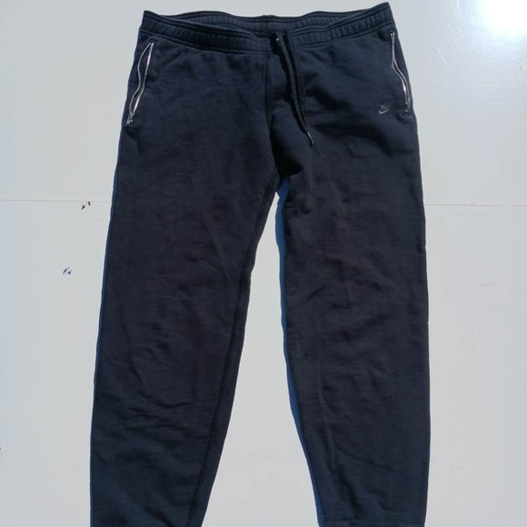 Nike Size M Black Men's Jogging Pants - Picture 1 of 8